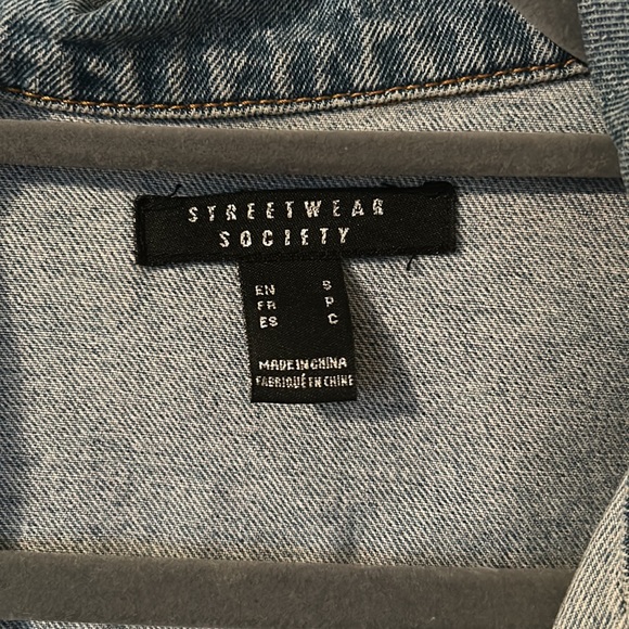 Oversized Denim Jacket - Picture 7 of 8